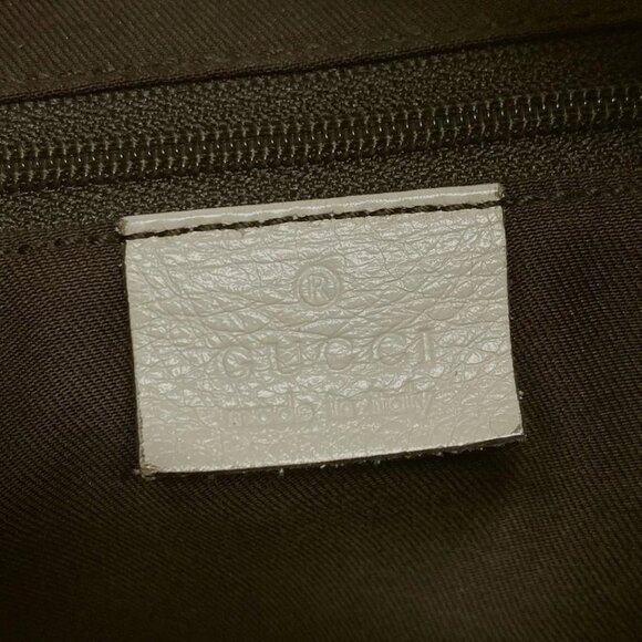GUCCI GG Pattern, Shelly (Web) Beige White Multi Jacquard Leather 566-071825 - Picture 13 of 14